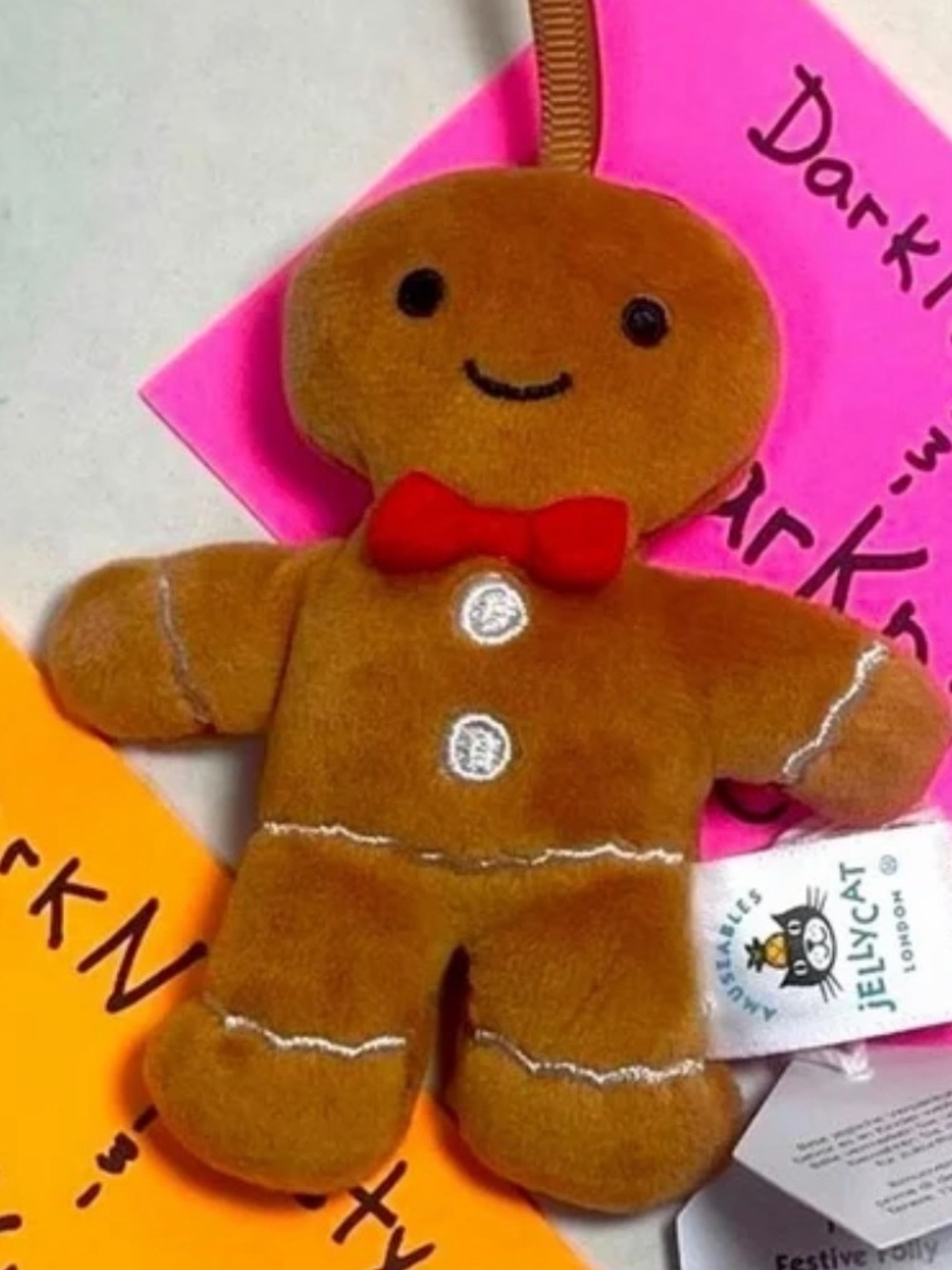 BNWT JELLYCAT FESTIVE FOLLY GINGERBREAD FRED (only)